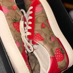 Strawberry Coach shoes
